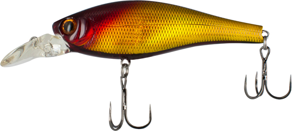 Воблер Tsuribito Super Shad, длина 10 см, вес 23,4 г. 100F-SR/058140102-PA19 Воблер Tsuribito Super Shad, длина 10 см, вес 23,4 г. 100F-SR/058140102-PA19Воблер Tsuribito Super Shad 100F-SR для ловли средней и крупной щуки в заброс. Так же приманку можно использовать при троллинговой ловли на небольших глубинах. Воблер обладает широкими и мощными колебаниями при проводке, что неминуемо провоцирует хищника на поклевку. При разработке формы воблера основной целью была – изготовить воблер для ловли щуки. Характеристики:Материал: металл, пластик. Длина: 10 см. Вес: 23,4 г. Цвет тела:058. Рабочая глубина: 2,5 м. Плавучесть - плавающий. Размер упаковки: 16,3 см х 4 см х 2,8 см.Артикул: 100F-SR/058.