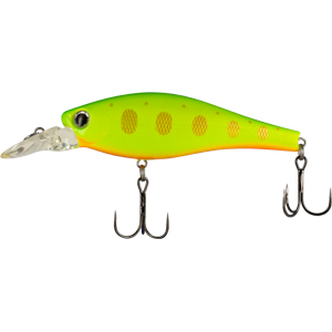 Воблер Tsuribito Super Shad, длина 10 см, вес 23,4 г. 100F-SR/506ENDEAVOR ED II 8420 Воблер Tsuribito Super Shad, длина 10 см, вес 23,4 г. 100F-SR/506ENDEAVOR ED II 8420Воблер Tsuribito Super Shad 100F-SR для ловли средней и крупной щуки в заброс. Так же приманку можно использовать при троллинговой ловли на небольших глубинах. Воблер обладает широкими и мощными колебаниями при проводке, что неминуемо провоцирует хищника на поклевку. При разработке формы воблера основной целью была – изготовить воблер для ловли щуки. Характеристики:Материал: металл, пластик. Длина: 10 см. Вес: 23,4 г. Цвет тела: 506. Рабочая глубина: 2,5 м. Плавучесть - плавающий. Размер упаковки: 16,3 см х 4 см х 2,8 см. Производитель: Япония. Артикул: 100F-SR/506.