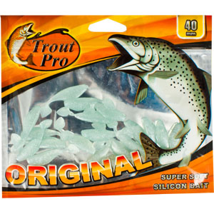 Риппер Trout Pro Original, длина 4 см, 20 шт. 3522519829 Риппер Trout Pro Original, длина 4 см, 20 шт. 3522519829Приманка предназначена для джиговой ловли хищной рыбы: окуня, судака, щуки. Специальная пластина придает приманке колебательные движения, усиливая ее сходство с живой рыбкой. Характеристики:Длина: 4 см. Цвет тела: 84 (перламутровый с блестками). Материал: эластичный полимер. Размер упаковки: 16,8 см х 14 см х 0,4 см. Производитель: Китай. Артикул: 35225.
