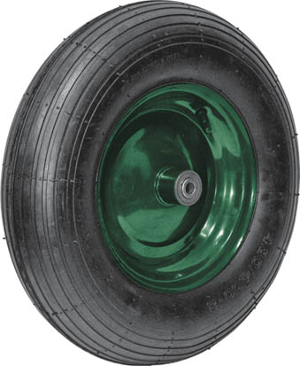 Колесо запасное для тачки Fit, 16 x 4, 150 кгBH0119-R Колесо запасное для тачки Fit, 16 x 4, 150 кгBH0119-RКолесо Fit является запасным элементом для тачки. Имеет резиновую шину и камеру, крашенный диск (красный). Диаметр надувного колеса 100 x 350 мм. Шариковый стальной подшипник обеспечивает прочность и надежность конструкции. Грузоподъемность колеса составляет 150 кг. Для тачки универсальной 77550. Характеристики: Материал: резина, металл. Грузоподъемность: 150 кг. Размеры колеса: 40 см х 10 см х 10 см. Размер упаковки:40 см х 10 см х 10 см.