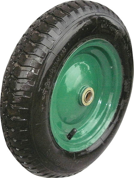 Колесо запасное для тачки FIT, 100 x 400 мм, 200 кг. 77562GC204/30 Колесо запасное для тачки FIT, 100 x 400 мм, 200 кг. 77562GC204/30Колесо FIT является запасным элементом для тачки. Имеет резиновую шину и камеру, крашенный диск. Диаметр надувного колеса 100 x 400 мм. Шариковый стальной подшипник обеспечивает прочность и надежность конструкции. Грузоподъемность колеса составляет 200 кг. Характеристики: Материал: резина, металл. Грузоподъемность: 200 кг. Размеры колеса: 40 см х 10 см х 10 см. Размер упаковки:40 см х 10 см х 10 см.
