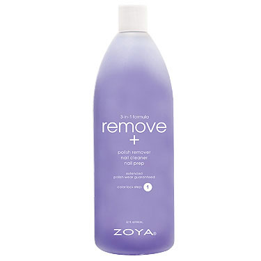Zoya Жидкость для снятия лака для ногтей 3-в-1 Remove+, 960 мл80284338 Zoya Жидкость для снятия лака для ногтей 3-в-1 Remove+, 960 мл80284338Формула-прорыв, обеспечивающая всестороннее воздействие, и дающая эффект как от использования нескольких различных продуктов. Увлажняет, питает и укрепляет ногтевую пластину. Действует одновременно как очищающее, и как подготовительное средство, устраняет следы жира, лака и пятен, препятствующих совершенному нанесению лака. Помогает повысить стойкость лака. Применение: намочите салфетку средством и массирующими движениями нанесите на ноготь, чтобы размягчить лак. Вытрите насухо. Повторите перед нанесением базового покрытия для достижения безупречного результата!Remove+ действует в качестве подготовительного средства на начальной стадии в процессе маникюра, очищающее средство удаляет лишние частицы, масла и остатки применявшихся ранее продуктов с поверхности ногтевой пластины. Средство для снятия лака удаляет лак, одновременно увлажняя ногти. Характеристики:Объем: 960 мл. Артикул: ZTRM03. Производитель: США. Товар сертифицирован.