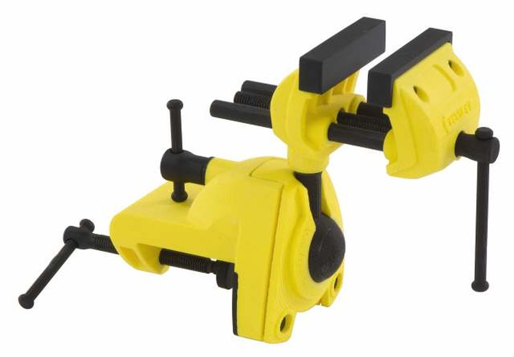 Тиски универсальные для моделирования Stanley2706 (ПО) Тиски универсальные для моделирования Stanley2706 (ПО)Универсальные тиски для моделирования Stanley - это вспомогательный инструмент для проведения ремонтных или восстановительных работ. Для удобства использования предусмотрено специальное крепление - для установки инструмента на большинстве рабочих поверхностей. Тиски легко регулируются и фиксируются в любом положении. Губки обеспечивают плотный прижим и надежную фиксацию деталей. Характеристики:Материал: металл, резина. Тип: столярные. Вес: 1,6 кг. Глубина зажима: 40 мм. Размер губок: 7,5 см х 1,7 см х 1,3 см. Усилия стяжки: 25 кг. Максимальный размер раскрывания при сжатии: 70 мм. Размер устройства: 24,2 см х 24 см х 20,5 см. Размер упаковки: 24,2 см х 24 см х 20,5 см.