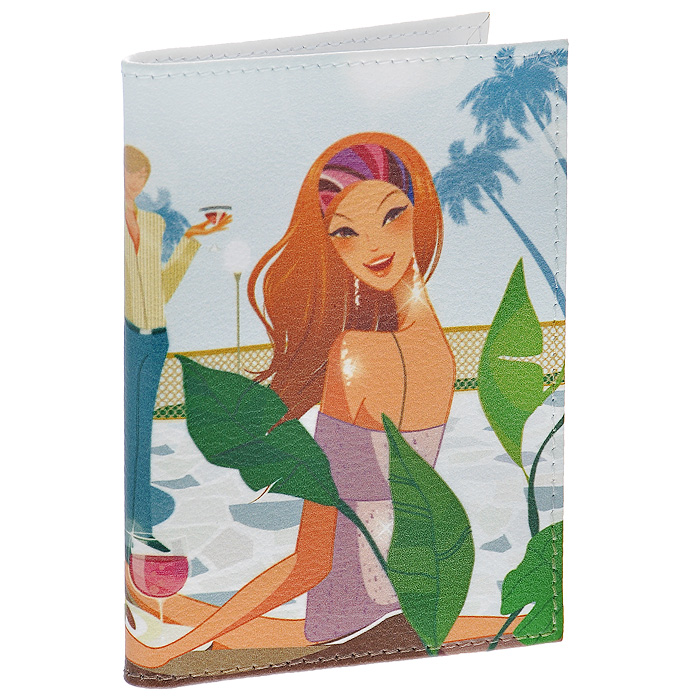 Визитница Perfecto Tropical travel. VZ-GL-0030MWH5602/3 Визитница Perfecto Tropical travel. VZ-GL-0030MWH5602/3Стильная вертикальная визитница Tropical travel выполнена из натуральной кожи и оформлена изображением девушки на море. Внутри содержится блок из прозрачного пластика на 18 визиток. Визитница Tropical travel - это не только практичная вещь для хранения пластиковых карт, но и модный аксессуар, который понравится каждой девушке. Характеристики:Материал: натуральная кожа, пластик. Размер визитницы: 7 см х 1 см х 10,5 см. Артикул: VZ-GL-0030.