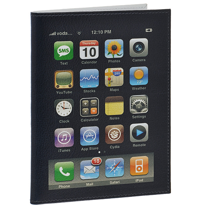 Обложка для автодокументов Perfecto iPhone. VD-PR-490-503(СВ) кр Обложка для автодокументов Perfecto iPhone. VD-PR-490-503(СВ) крСтильная обложка для автодокументов выполнена из натуральной кожи в виде айфона.Внутри содержится съемный блок из шести прозрачных файлов из мягкого пластика и четыре кармашка для пластиковых карт.Обложка для автодокументов не только поможет сохранить внешний вид ваших документов и защитит их от повреждений, но и станет стильным аксессуаром, идеально подходящим вашему образу. Характеристики:Материал: натуральная кожа, пластик. Цвет: черный. Размер обложки: 9,5 см х 13,2 см. Размер упаковки: 11 см х 1 см х 14 см. Артикул: VD-PR-49.