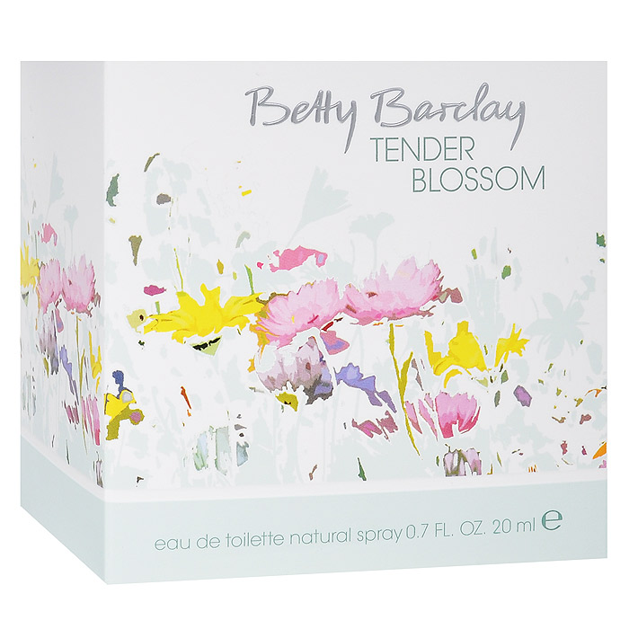 Betty Barclay Tender Blossom. Туалетная вода, 20 мл1301210 Betty Barclay Tender Blossom. Туалетная вода, 20 мл1301210Цветы создают особые взаимоотношения между людьми, дарят прекрасное романтическое настроение и наполняют радостью жизни.Верхняя нота: Душистый горошек, личи, дыняСредняя нота: Магнолия, пион, фрезия
