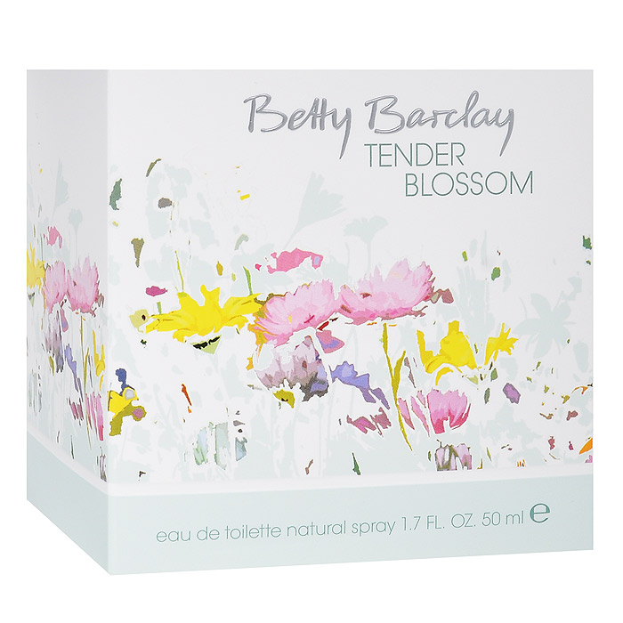 Betty Barclay Tender Blossom. Туалетная вода, 50 мл1301210 Betty Barclay Tender Blossom. Туалетная вода, 50 мл1301210Цветы создают особые взаимоотношения между людьми, дарят прекрасное романтическое настроение и наполняют радостью жизни.Верхняя нота: Душистый горошек, личи, дыняСредняя нота: Магнолия, пион, фрезия