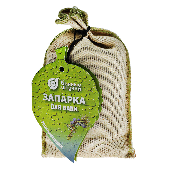 Запарка для бани Банные штучки Можжевельник, в мешочке, 30 г391602 Запарка для бани Банные штучки Можжевельник, в мешочке, 30 г391602Запарка для бани Можжевельник поможет усилить оздоровительный эффект бани. Можжевельник избавляет от лени, апатии, повышает собранность и работоспособность, бодрит, улучшает настроение. Настой используют для растираний при ревматизме, радикулите и как противовоспалительное средство. Применяя в бане можжевельник, вы забудете про мигрень и бессонницу. Баня - это не только очищение тела, но и отдых для души, укрепление духа. Отдых в сауне или бане - это полезный и в последнее время популярный способ времяпровождения, запарка обеспечит вам комфорт и удобство.Состав: можжевельник, текстиль.Вес: 30 г.Размер мешочка: 7 см х 11 см х 2,5 см.