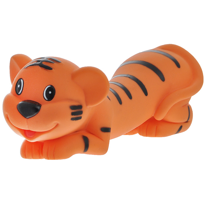 Игрушка для собак Ziver Тигр папа, с пищалкой, цвет: оранжевый, длина 16 см0120710 Игрушка для собак Ziver Тигр папа, с пищалкой, цвет: оранжевый, длина 16 см0120710Игрушка для собак Ziver Тигр папа изготовлена из винила и латекса с использованием только безопасных, не токсичных красителей. Забавный лежащий тигр при надавливании или захвате пастью пищит. Привлечет внимание вашего любимца, позволит весело провести ему время, не навредит здоровью, а также поможет вам сохранить в целости личные вещи и предметы интерьера.Размер: 16 см х 6 см х 6 см.