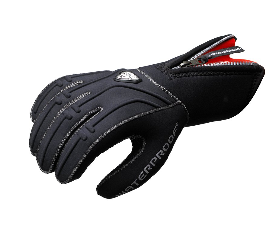 Неопреновые перчатки Waterproof "G1", 5-палые, толщина: 5 мм. Размер XXL