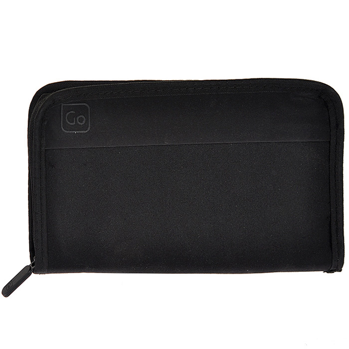 Кошелек Travel Wallet, цвет: черный. 314 DG1-022_516 Кошелек Travel Wallet, цвет: черный. 314 DG1-022_516Дорожный кошелек Travel Wallet предназначен для хранения документов и кредитных карт во время поездок, оснащен замком-молнией.Кошелек выполнен из полиэстера черного цвета. Имеет два кармашка для документов и семь накладных карманов для кредитных карт. На задней стороне имеется карман на липучке. Оснащен фиксатором для крепления на пояс.Идеален для тех, кто часто путешествует: легкий и приятный на ощупь материал и компактные размеры позволяют надежно сохранить ваши документы, не занимая много места и не доставляя дискомфорта. ХарактеристикиМатериал: полиэстер. Цвет:черный. Размер кошелька:23 см х 13,5 см х 1,5 см. Размер упаковки:23 см х 19 см х 3 см. Изготовитель:Китай. Артикул: 314 DG.