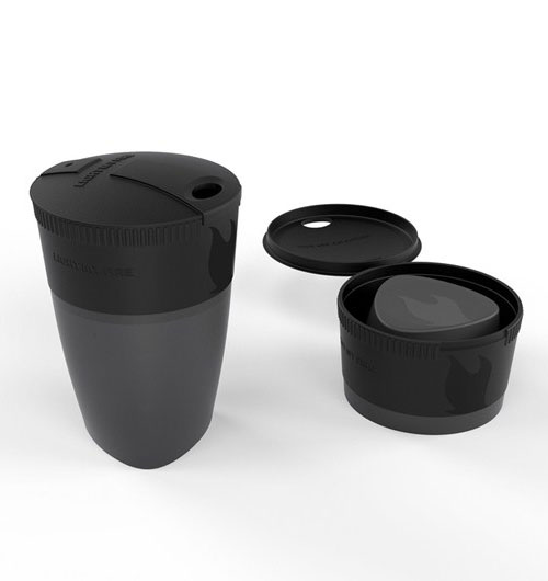 Складной стакан Light My Fire Pack-up-Cup, 260 мл, цвет: черный42392010 Складной стакан Light My Fire Pack-up-Cup, 260 мл, цвет: черный42392010Складная кружка Pack-up-Cup. Кружка отлично подходит для использования как в походе, так и в офисе. Компактно складывается для более удобной переноски, в рабочем состоянии может вмещать до 260 мл жидкости. При необходимости кружку легко можно поместить в MealKit или в LunchKit.