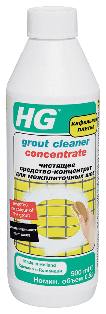 Средство HG для мытья цементных и межплиточных швов, 500 мл68/5/1 Средство HG для мытья цементных и межплиточных швов, 500 мл68/5/1Синтетическое средство HG, специально разработано для эффективного мытья цементных и межплиточных швов на стенах и полах. Легко наносится. Удаляет грязь, жир, копоть, пятна и другие загрязнения, а также восстанавливает цвет фуги. Применение: для цементных швов. Инструкции по применению: Разведите средство в пропорции 1 часть средства к 4 частям теплой воды. Нанесите с помощью щетки или губки. Оставьте раствор действовать примерно 10 минут. Потрите цементные соединения, а затем промойте их теплой водой. Несколько раз промывайте губку в теплой воде, чтобы тщательно смыть средство, и оставьте швы сохнуть. В случае необходимости повторите обработку еще раз.Внимание! Средство можно применять на покрытиях с цветными швами. Не используйте на окрашенных и лакированных швах с высоким глянцевым блеском, а также на поверхностях из известковых пород камня (например, на мраморе). Характеристики:Объем: 500 мл. Изготовитель: Нидерланды. Артикул: 135050161.