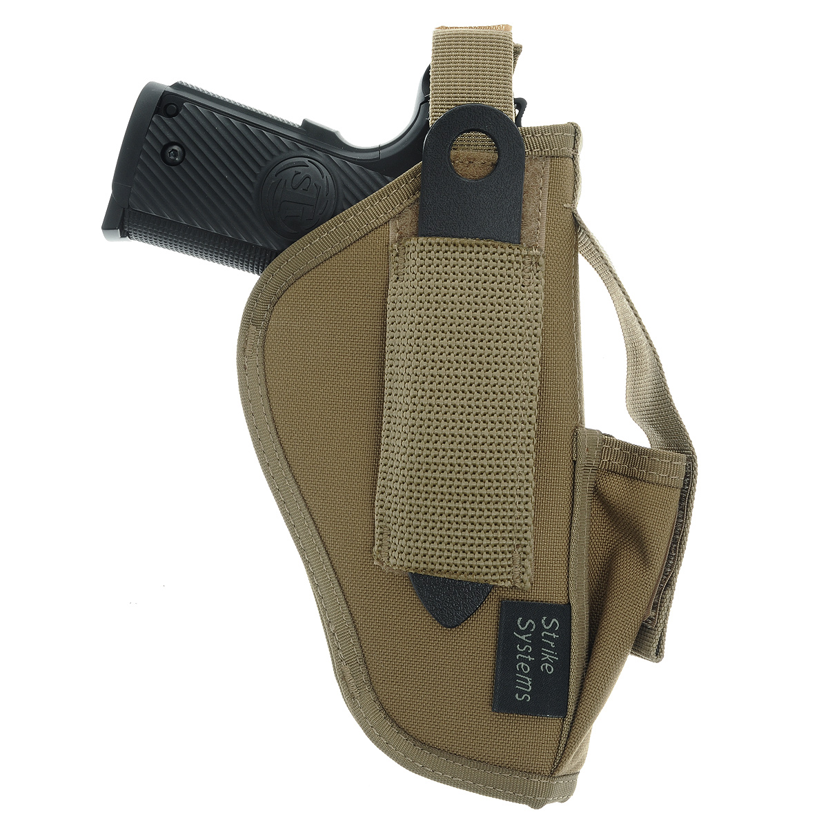 Кобура ASG поясная для M92, G17/18, STI, CZ, Steyr, Bersa, цвет: Tan (17018)G.29-M Кобура ASG поясная для M92, G17/18, STI, CZ, Steyr, Bersa, цвет: Tan (17018)G.29-MКобура поясная для пневматических и страйкбольных пистолетов серий M92, G17/18, STI, CZ, Steyr, Bersa (полноразмерные и среднеразмерные - Full Frame и Mid Frame) с подсумком для запасного магазина.Предназначена для ношения в тире и на полигоне. Показанные на фото оружие и аксессуары в комплект не входят. Не рассчитана на использование с боевым оружием.Подходит для левшей и правшей;В комплекте приспособление для удобной регулировки;Двойные швы;Из износостойкого и влагостойкого нейлона.Возвраттоваравозможен только при наличии заключения сервисного центра.Время работы сервисного центра: Пн-чт: 10.00-18.00 Пт: 10.00- 17.00Сб, Вс: выходные дниАдрес: ООО ГАТО, 121471, г.Москва,ул.ПетраАлексеева,д12., тел. (495)232-4670, gato@gato.ruХарактеристики: Материал: нейлон. Размер кобуры: 23 см х 14 см х 5 см. Размер упаковки: 23 см х 22 см х 5 см. Артикул: 17018.Уважаемые покупатели, обращаем Ваше внимание что авиадоставка в нижеперечисленные города этого товара временно недоступна! 1. Ангарск 2. Благовещенск 3. Бодайбо 4. Братск 5. Владивосток 6. Воркута 7. Иркутск 8. Калининград 9. Надым 10. Нарьян-Мар 11. Находка 12. Норильск 13. Петропавловск-Камчатский 14. Салехард 15. Улан-Удэ 16. Уссурийск 17. Ухта 18. Хабаровск 19. Чита 20. Энергетик 21. Южно-Сахалинск 22. Якутск