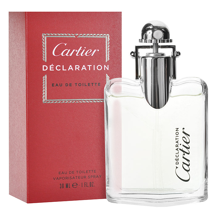 Cartier Туалетная вода Declaration, мужская, 30 мл28032022 Cartier Туалетная вода Declaration, мужская, 30 мл28032022Cartier Declaration - необыкновенный парфюм для великодушного и уверенного в себе молодого человека, щедрого и сильного, с энтузиазмом познающего искусство соблазнения. Живой и искрящийся аромат бергамота и апельсиновой цедры, оттененных полынью, кориандром и тмином для волнующего ощущения страсти. Дымная острота березы дает композиции сильный характер, смягченный нежной сладостью древесины кедра. Оттенки ветивера, мха и можжевельника обеспечивают тонкую чувственность. Классификация аромата: древесный. Пирамида аромата:Верхние ноты: кориандр, мандарин, тмин, полынь, нероли.Ноты сердца: жасмин, кардамон, перец. Ноты шлейфа: ветивер, янтарь, кедровое дерево, кожа.Ключевые словаВолнующий, любовный, тонкий! Характеристики:Объем: 30 мл. Производитель: Франция. Туалетная вода - один из самых популярных видов парфюмерной продукции. Туалетная вода содержит 4-10%парфюмерного экстракта. Главные достоинства данного типа продукции заключаются в доступной цене, разнообразии форматов (как правило, 30, 50, 75, 100 мл), удобстве использования (чаще всего - спрей). Идеальна для дневного использования. Товар сертифицирован.