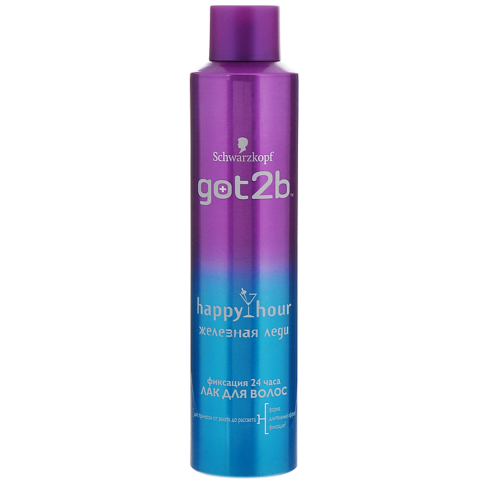 Got2b Happy Hour Лак для волос Железная леди, 300 млSatin Hair 7 BR730MN Got2b Happy Hour Лак для волос Железная леди, 300 млSatin Hair 7 BR730MNЛак для волос Got2b Железная леди - максимальная фиксация на 24 часа для самого пленительного стайлинга. Применение: равномерно распылить лак на уложенные волосы с расстояния 30 см. Подчеркни свою индивидуальность, выделив отдельные пряди.Характеристики:Объем: 300 мл. Артикул: 1435132. Производитель: Германия. Товар сертифицирован.