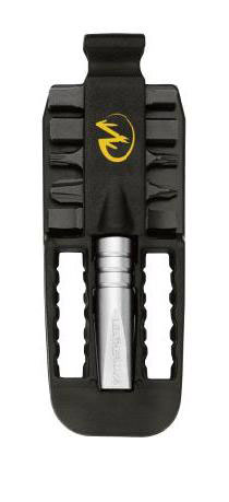 Набор Leatherman Bit Driver931012 Набор Leatherman Bit Driver931012Набор применяется для расширения возможностей мультитулов (Blast, Fuse, Juice) и ножей (с33Т, е33Т). Комплект из адаптера для бит и 5 двусторонних бит, пластиковая обойма. Может использоваться совместно с набором Bit Kit.В набор входят:Шестигранник 4 и 5 ммШестигранник 6 мм и 1/4Torx 10 и 15PH 0 и 3 Характеристики: Материал: сталь.Размер упаковки:21 см х 11,5 см х 3 см.Гарантийный срок 5 лет. Возврат товара возможен только через сервисный центр.Гарантийный центр:м. ВДНХ, Ботанический сад129223, г. Москва, Проспект Мира, 119, ВВЦ, строение 323+7 495 974 3494service@omegatool.ruВремя работы сервисного центра: Пн-чт: 10.00-18.00Пт: 10.00- 17.00Сб, Вс: выходные дни