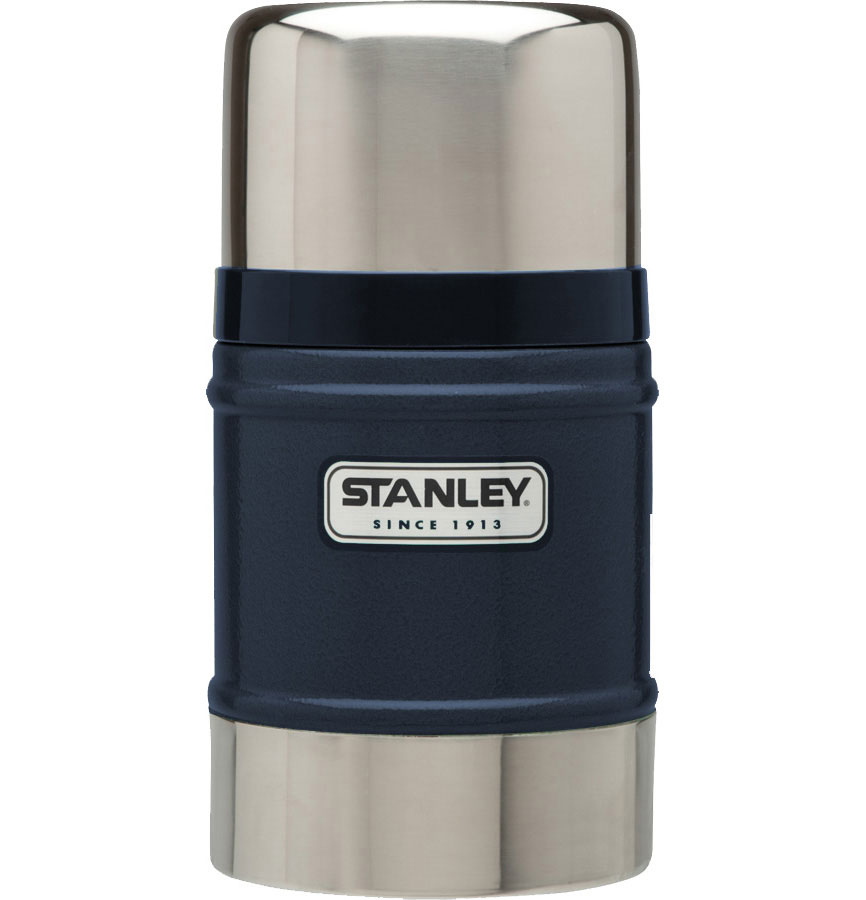Термос Stanley Classic Vacuum Flask, с широким горлом, цвет: темно-синий, 0,5 лVT-1520(SR) Термос Stanley Classic Vacuum Flask, с широким горлом, цвет: темно-синий, 0,5 лVT-1520(SR)Термос Stanley Classic Vacuum Flask с широким горлышком выполнен из нержавеющей стали ипрекрасно подойдет для транспортировки продуктов питания, напитков или супов. Он удерживает тепло и холод на протяжении 12 часов и будет незаменим во время путешествий, поездок на пикник или на дачу. Особенности термоса Термос Stanley Classic Vacuum Flask:- наружное покрытие - абразивостойкая эмаль;- корпус и внутренняя колба выполнены из нержавеющей стали;- вакуумная изоляция;- герметичность;- крышка-термостакан объемом 354 мл.Гарантийный срок 5 лет. Возврат товара возможен только через сервисный центр.Гарантийный центр:м. ВДНХ, Ботанический сад 129223, г. Москва, Проспект Мира, 119, ВВЦ, строение 323+7 495 974 3494service@omegatool.ru Время работы сервисного центра: Пн-чт: 10.00-18.00Пт: 10.00- 17.00Сб, Вс: выходные дни