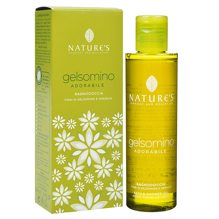 Natures Гель для ванны и душа Gelsomino, с жасмином и ванилью, 200 млKL002 Natures Гель для ванны и душа Gelsomino, с жасмином и ванилью, 200 млKL002Благородные белые цветы открывают свои лепестки среди фруктовой гармонии цветочных эссенций и древесных тонов. Замечательный женский букет - настоящий гимн радости жизни. Заколдованные ноты жасмина сочетаются с теплыми нотами ванили, создавая богатую сливочную текстуру. Нежный гель на основе растительных поверхностно-активных веществ, очищает кожу, сохраняя хрупкое равновесие. Характеристики:Объем: 200 мл. Артикул: 60340701. Производитель: Италия. Товар сертифицирован.