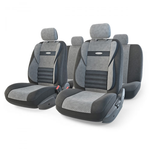 Набор ортопедических авточехлов Autoprofi Comfort Combo, велюр, цвет: черный, темно-серый, 11 предметов. Размер M. CMB-1105 BK/D.GY (M)80621 Набор ортопедических авточехлов Autoprofi Comfort Combo, велюр, цвет: черный, темно-серый, 11 предметов. Размер M. CMB-1105 BK/D.GY (M)80621Ортопедические авточехлы Comfort Combo оснащены усиленной поддержкой плечевого пояса, которая способствует естественному положению спины при вождении. Объемные боковые вставки чехлов на уровне поясницы поддерживают туловище в поворотах, а рифленый поясничный профиль обеспечивает естественную осанку и снижает нагрузку с межпозвоночных дисков.Чехлы Comfort Combo выполнены из формованного велюра, который сочетает привлекательный внешний вид и хорошие дышащие свойства, позволяющие водителю и пассажирам чувствовать себя комфортно во время движения.Основные особенности авточехлов Comfort Combo:- боковая поддержка спины; - 3 молнии в спинке заднего ряда; - 3 молнии в сиденье заднего ряда; - карманы в спинках передних сидений; - крепление передних спинок липучками; - ортопедический поясничный упор; - поддержка плечевого пояса; - предустановленные крючки на широких резинках;- толщина поролона: 5 мм.Комплектация: - 1 сиденье заднего ряда; - 1 спинка заднего ряда; - 2 сиденья переднего ряда; - 2 спинки переднего ряда; - 5 подголовников; - набор фиксирующих крючков.Размер спинки переднего ряда: 64 х 55 см.Размер сиденья переднего ряда: 51 х 58 см.Размер спинки заднего ряда: 72 х 140 см.Размер сиденья заднего ряда: 56 х 140 см.