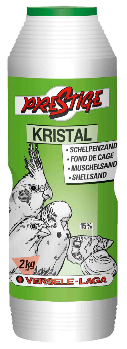 Песок для птиц Versele-Laga Kristal, с ракушечником, 2 кг0120710 Песок для птиц Versele-Laga Kristal, с ракушечником, 2 кг0120710Белый песок для птиц Versele-Laga Kristal изготовлен из раковин устриц с добавлением аниса. Стерилизован при высокой температуре. Имеет приятный запах, не образует пыли, не содержит опасных для окружающей среды веществ.Вес: 2 кг.Товар сертифицирован.