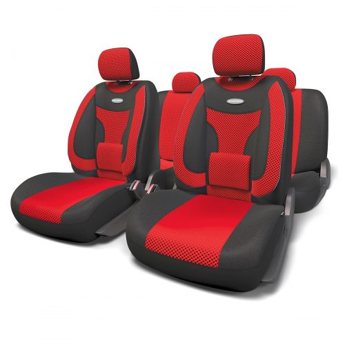 Набор ортопедических авточехлов Autoprofi Extra Comfort, формованный велюр, цвет: черный, красный, 11 предметов. Размер MSC-FD421005 Набор ортопедических авточехлов Autoprofi Extra Comfort, формованный велюр, цвет: черный, красный, 11 предметов. Размер MSC-FD421005Эргономичные авточехлы Extra Comfort разработаны с учетом анатомических особенностей человеческого тела, за счет чего снижают утомляемость от продолжительных поездок. Объемные боковые подушки чехлов помогают уменьшить нагрузку на мышечный корсет и суставы в поворотах, а поясничный упор делает осанку более естественной.Формованный велюр чехлов придает изделиям интересный и запоминающийся вид, способный в корне преобразить облик салона автомобиля. Материал чехлов не выцветает на солнце, не электризуется и обладает высокими грязеотталкивающими свойствами.Основные особенности авточехлов Extra Comfort:- боковая поддержка спины; - 3 молнии в спинке заднего ряда; - 3 молнии в сиденье заднего ряда; - карманы в спинках передних сидений; - ортопедический поясничный упор; - поддержка плечевого пояса; - предустановленные крючки на широких резинках;- использование с боковыми airbag;- толщина поролона: 5 мм.Комплектация: - 1 сиденье заднего ряда; - 1 спинка заднего ряда; - 2 сиденья переднего ряда; - 2 спинки переднего ряда; - 5 подголовников; - набор фиксирующих крючков.