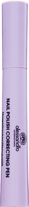 Alessandro Корректирующий карандаш для маникюра Nail Polish Correcting Pen, 4,5 мл13126 Alessandro Корректирующий карандаш для маникюра Nail Polish Correcting Pen, 4,5 мл13126Корректирующий карандаш Alessandro Nail Polish Correcting Pen для маникюра без ацетона. Удобная форма карандаша помогает бережно откорректировать маникюр. Характеристики:Объем: 4,5 мл. Артикул: 03-031. Производитель: Чехия. Товар сертифицирован.