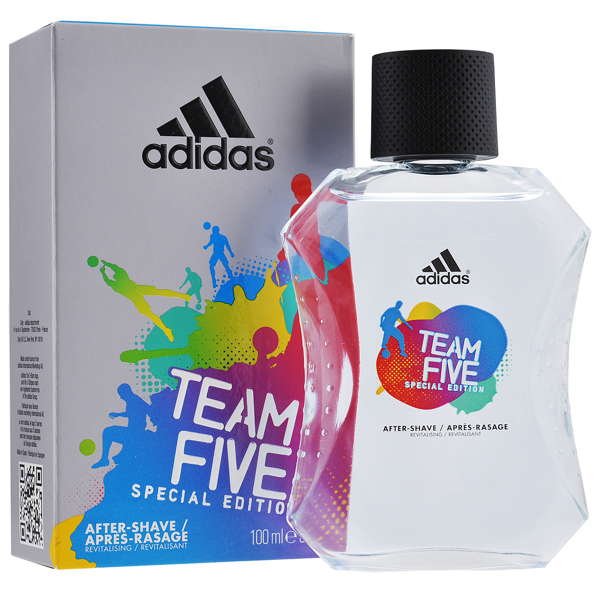 Adidas Лосьон после бритья Team Five, мужской, 100 мл1301210 Adidas Лосьон после бритья Team Five, мужской, 100 мл1301210Элегантный аромат, насыщенный нотами дерева, зелени и специй. Создан для тех, кто, следуя по стопам героев спорта, достигает невозможного и оставляет свой собственный след в окружающем их мире. Характеристики:Объем: 100 мл. Артикул: 31983399000. Производитель: Испания. Товар сертифицирован.