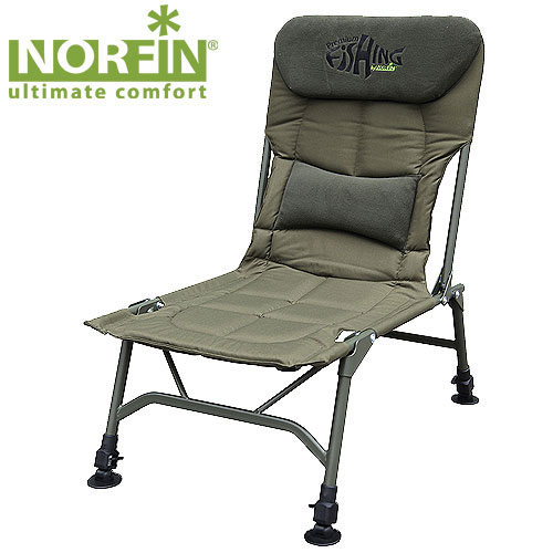 Кресло карповое Norfin Salford NFNF-20602 Кресло карповое Norfin Salford NFNF-20602Кресло складное Norfin Salford NF, самое легкое из всех рыболовных кресел. Отсутствие подлокотников не будет сковывать движения и облегчит доступ к снастям и прикормке. Все 4 ножки с возможностью независимой регулировки высоты. Характеристики: Материал: полиэстер, алюминий. Размер кресла: 51,5 см х 55 см х 34,5 см/86 см. Размер кресла в сложенном виде: 77 см х 18 см х 58 см. Максимальная нагрузка: 140 кг. Диаметр трубок каркаса: 2,2 см.