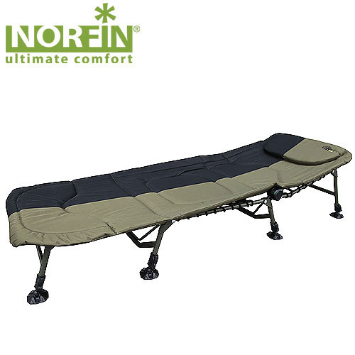 Кровать карповая Norfin Cambridge NFTA-570 Кровать карповая Norfin Cambridge NFTA-570Кровать складная Norfin Cambridge NF. Имеет мягкую подушку, восемь независимо регулируемых по высоте ножек с широкими опорами. Характеристики: Материал: полиэстер, алюминий. Размер кровати: 210 см х 85 см х 30 см. Размер кровати в сложенном виде: 83 см х 75 см х 25 см. Максимальная нагрузка: 140 кг. Диаметр трубок каркаса: 2,2 см, 2,5 см.