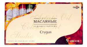 Краски масляные художественные Студия, 9 цветовFS-00261 Краски масляные художественные Студия, 9 цветовFS-00261Краски масляные художественные Студия предназначены для масляной живописи, росписи по дереву, металлу и других художественных работ.Краски отличаются яркостью, чистотой цвета и высокой светостойкостью. Палитра масляных художественных красок включает в себя наиболее популярные цвета, необходимые для начинающих художников. Характеристики:Объем тубы с краской: 46 мл.Количество цветов в упаковке: 9 шт.Цвета: белый (001), желтый (117), красный (204), фиолетовый (307), синий (407), зеленый (515), оранжевый (105), коричневый (613), черный (701).