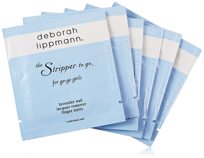 Deborah Lippmann Салфетки для снятия лака The Stripper To Go, 6 шт1092018 Deborah Lippmann Салфетки для снятия лака The Stripper To Go, 6 шт1092018Салфетки для снятия лака Deborah Lippmann The Stripper To Go - простой и аккуратный способ удаления лака с ногтей. Деликатное средство содержит экстракт лаванды, который успокаивает кожу, блокируя вредное действие агрессивных компонентов и тем самым препятствуя образованию раздражений. Одна салфетка очищает все 10 ногтей. Характеристики:Количество салфеток: 6 шт. Производитель: США. Товар сертифицирован.