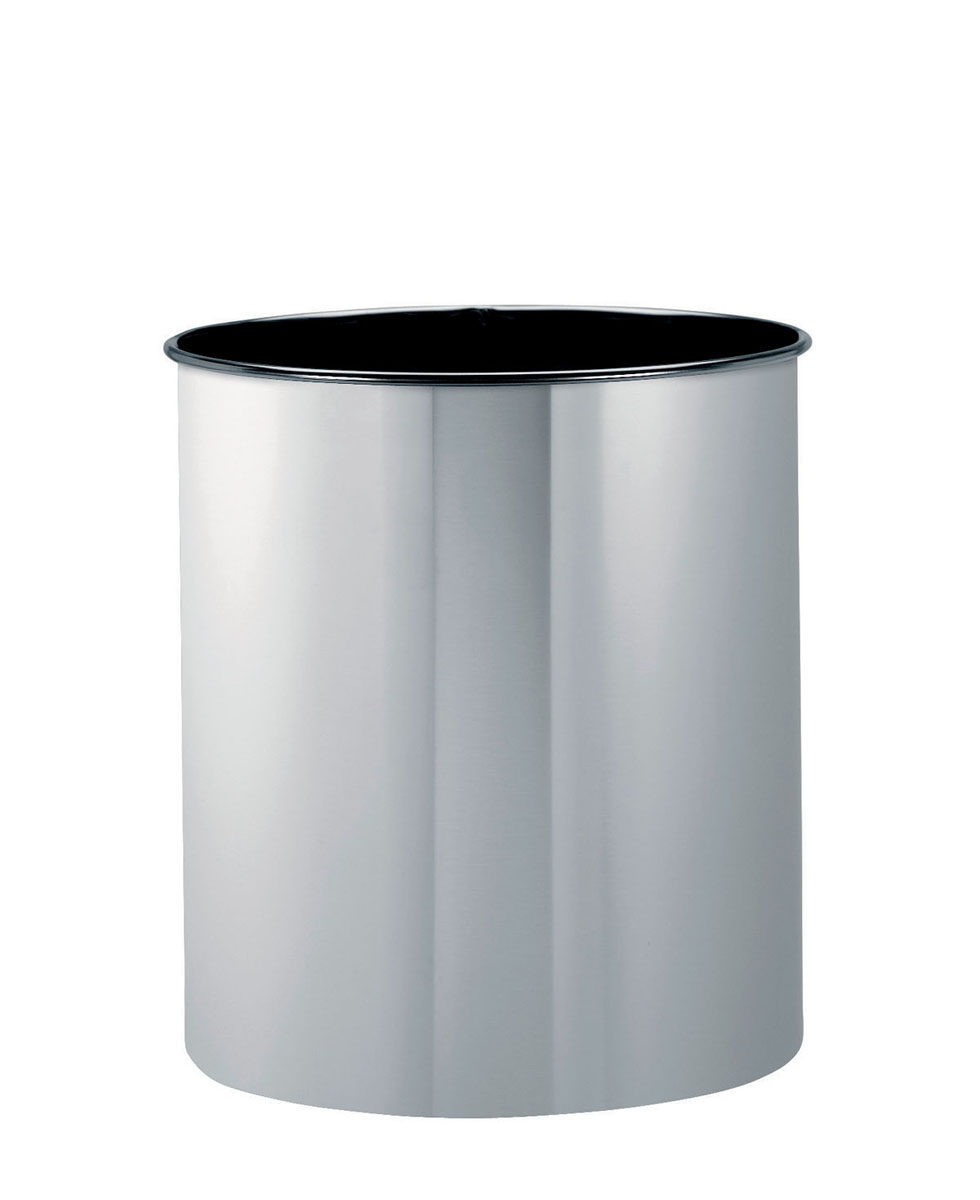 Корзина для бумаг Brabantia, цвет: серебристый, 7 л. 311888OLIVIERA 75012-5C CHROME Корзина для бумаг Brabantia, цвет: серебристый, 7 л. 311888OLIVIERA 75012-5C CHROMEКорзина для бумаг Brabantia изготовлена из нержавеющей стали, что обеспечивает долгий срок службы изделия и легкую очистку. Пластиковое основание корзины предотвращает повреждение пола.Корзина для бумаг подойдет для гостиной, спальни, офиса, кабинета и даже комнаты ребенка.Диаметр корзины: 21 см.Высота стенки: 24 см.
