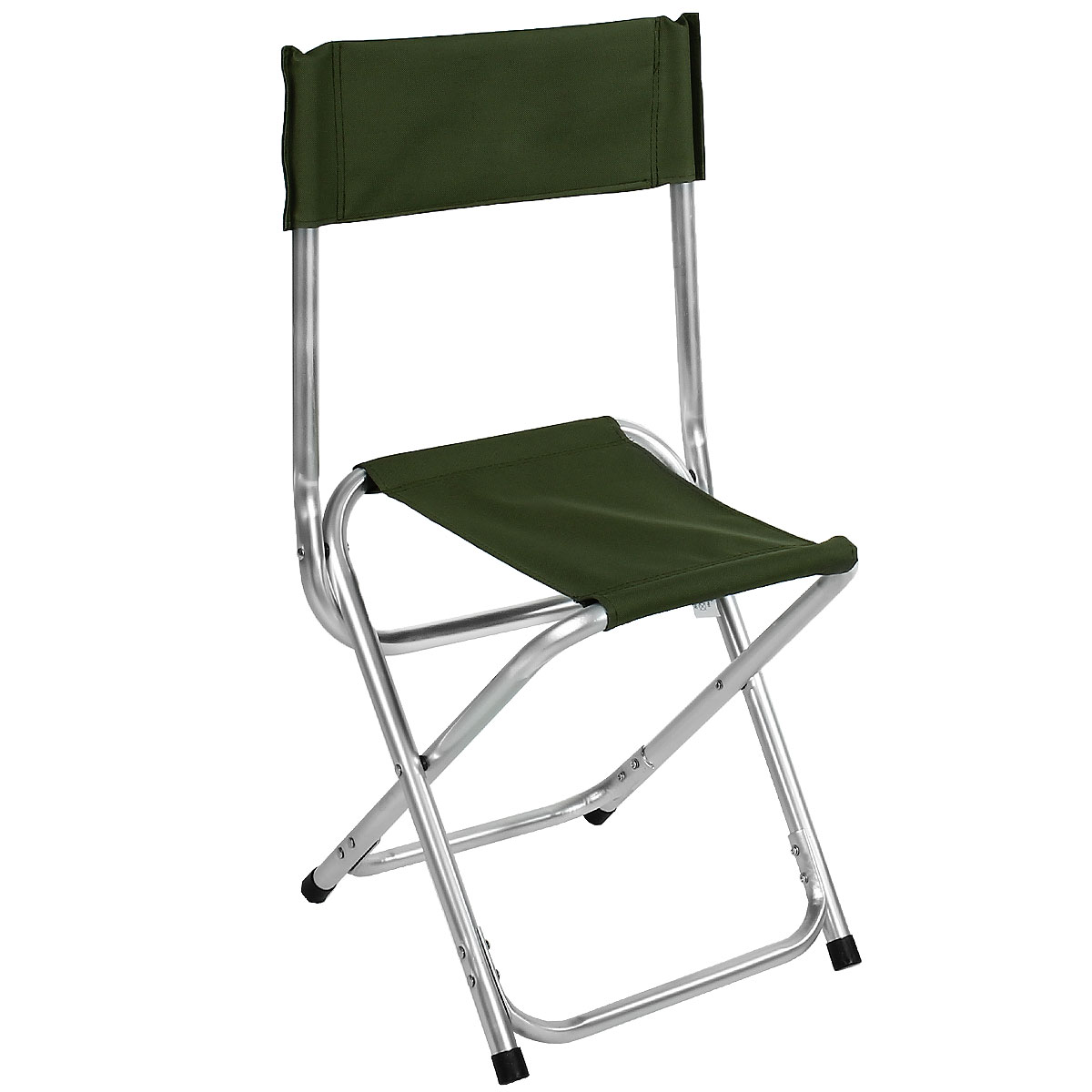 Стул складной Happy Camper, цвет: темно-зеленыйNF-20209 Стул складной Happy Camper, цвет: темно-зеленыйNF-20209Стул складной Happy Camper - это незаменимый предмет походной мебели, очень удобен в эксплуатации. Каркас стула изготовлен из прочного и долговечного алюминиевого сплава, устойчивого к погодным условиям, и оснащенный простым и безопасным механизмом регулировки и фиксации. Стул легко собирается и разбирается и не занимает много места, поэтому подходит для транспортировки и хранения дома. Складное кресло прекрасно подойдет для комфортного отдыха на даче или в походе.Высота от пола до сидения: 40 см.Материал: 600D ПВХ, каркас - алюминий, диаметром 19 мм.Размеры стула в сложенном состоянии: 42 см х 38 см х 31 см.Максимальная нагрузка: 60 кг.