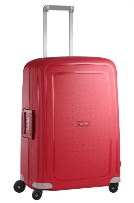 Чемодан Samsonite SCure, 79 л. 10U-10001, красный10U-10001 Чемодан Samsonite SCure, 79 л. 10U-10001, красный10U-10001Характеристики: Размер чемодана (без учета ручки и колес) (ДхШхВ): 47 см x 26 см x 66 см. Размер главного отделения чемодана (ДхШхВ): 63 см x 44 см x 17 см. Высота чемодана (с учетом колес): 68 см Высота чемодана (с учетом колес и выдвинутой ручки): 86/90/95/100/105 см. Диаметр колеса: 6 см. Ширина колеса: 4 см. К чемодану прилагается подарок: две пары шлепанцев (мужские и женские).