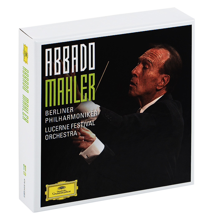 Berliner Philharmoniker,Клаудио Аббадо,Этери Гвазава,Анна Ларссон,Lucerne Festival Orchestra,London Symphony Chorus,City Of Birmingham Symphony Youth Chorus,Рени Флеминг,Герд Зайферт,Шерил Студер,Сильвия Макнейр,Андреа Рост,Анн Софи фон Оттер,Розмари Ланг,Prague Philharmonic Chorus,Toelzer Knabenchor Claudio Abbado. Mahler (11 CD) pater the classicist