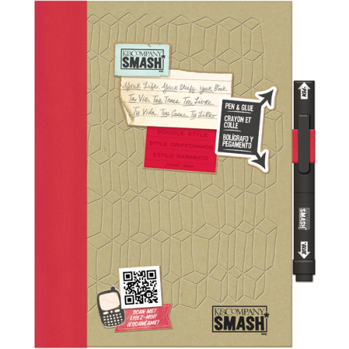 Папка K&Company Smash: Красный дудл, 26 см х 20 смCP05634 Папка K&Company Smash: Красный дудл, 26 см х 20 смCP05634Папка Smash используется для создания памятных альбомов и записных книжек. Папка содержит тематически оформленные страницы и памятные фразы на иностранном языке. Включает в себя 40 страниц и ручку-клей Smash черного цвета (без кислоты, архивного качества).