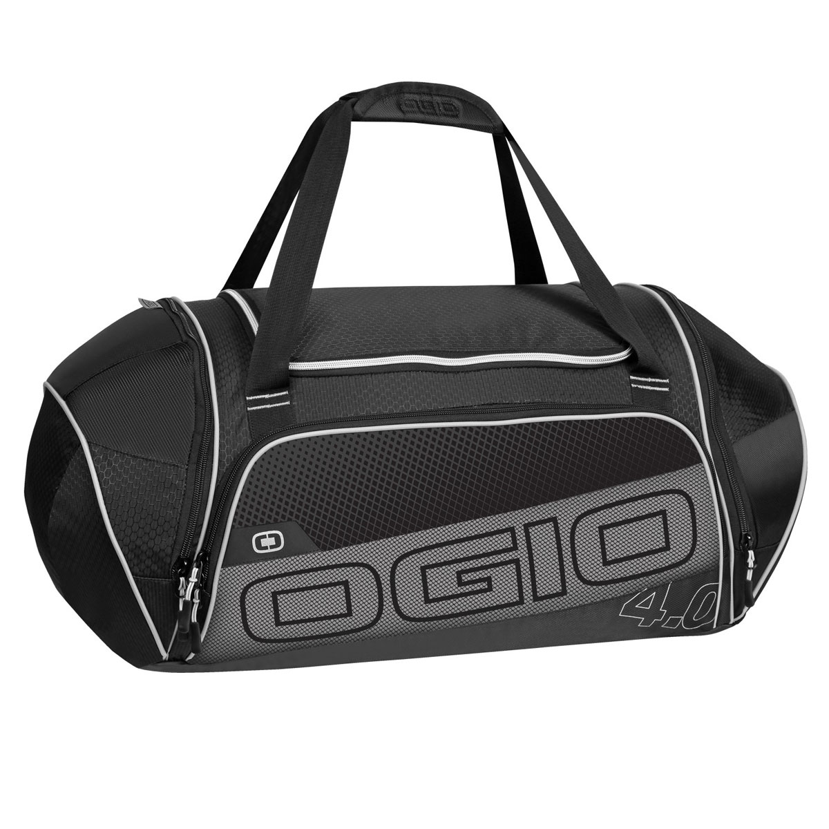Сумка OGIO Endurance 4.0, цвет: черный, серый. 112037.030ML597BUL/D Сумка OGIO Endurance 4.0, цвет: черный, серый. 112037.030ML597BUL/DСумка Ogio Endurance 4.0 имеет надежную и легкую конструкцию, обладающую высокой устойчивостью к растяжению.Особенности:Складывающаяся система наплечных ремней.Хорошо вентилируемое сетчатое отделение для обуви.Износостойкое и устойчивое к истиранию брезентовое основание.Особое отделение для продуктов питания.Легкая, износоустойчивая и прочная на разрыв ткань.Вместительное основное отделение.Боковой карман с двусторонней застежкой на молнии.Устойчивая к поту, мягкая литая ручка для переноски.Передний карман на молнии для хранения аксессуаров.Большой карман для бутылки с водой.Яркая подкладка.Объем: 47 л. Материал: кареточная ткань 420D, кареточная ткань.