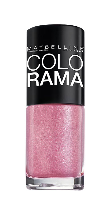 Maybelline New York Лак для ногтей Colorama, оттенок 05, Сахарная вата, 7 мл1092018 Maybelline New York Лак для ногтей Colorama, оттенок 05, Сахарная вата, 7 мл1092018Самая широкая палитра оттенков новых лаков Колорама.Яркие модные цвета с подиума. Новая формула лака Колорама обеспечивает стойкое покрытие и создает еще более дерзкий, насыщенный цвет, который не тускнеет. Усовершенствованная кисточка для более удобного и ровного нанесения, современная упаковка. Лак для ногтей Колорама не содержит формальдегида, дибутилфталата и толуола.