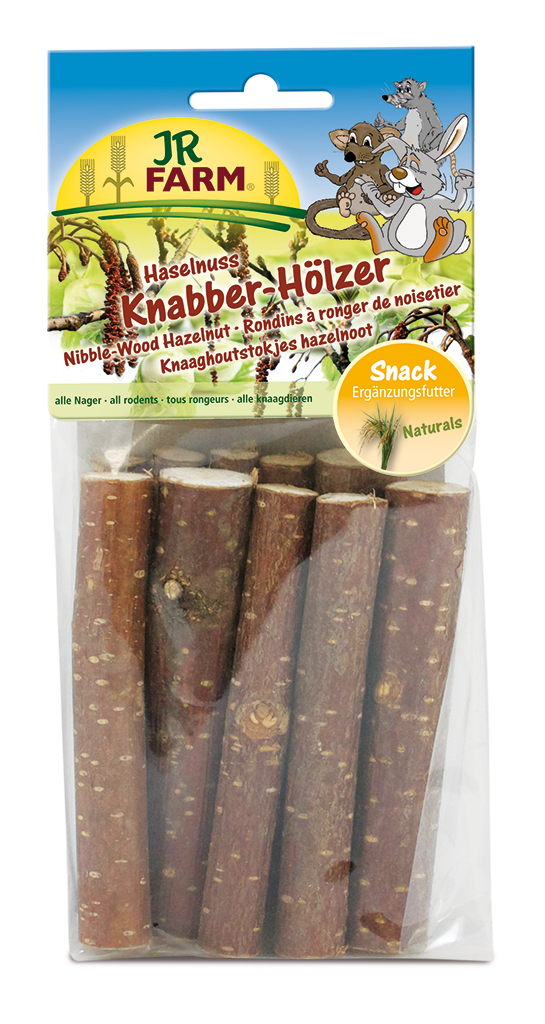 Лакомство для грызунов JR Farm Палочки, из веток лесного ореха, 40 г0120710 Лакомство для грызунов JR Farm Палочки, из веток лесного ореха, 40 г0120710Лакомство для грызунов JR Farm Палочки из веток лесного ореха поддерживают зубы в здоровом состоянии естественным способом. Постоянное потребление палочек обеспечивает отличное состояние зубов на долгое время. Веточки из лесного ореха богаты витаминами, и животные обожают их грызть.Рекомендации по кормлению: разместите несколько веточек по всей клетке. Регулярно заменяйте грязные палочки свежими.Товар сертифицирован.