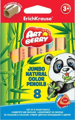 Карандаши Artberry Nature 8цв треугольные Jumbo короткие с точилкойC13S041944 Карандаши Artberry Nature 8цв треугольные Jumbo короткие с точилкойC13S041944Карандаши Artberry Nature 8цв треугольные Jumbo короткие с точилкой высокго качества.