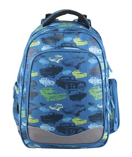 Рюкзак детский BagMaster BM-EV 004 B72523WD Рюкзак детский BagMaster BM-EV 004 B72523WDШкольный рюкзак из полиэстера с двумя внутренними отделениями и большим карманом на молнии на передней части. Во внутреннее отделение помещаются альбомы, тетради, контурные карты и так далее формата А4. Задняя часть армирована легкой алюминиевой рамкой. Д