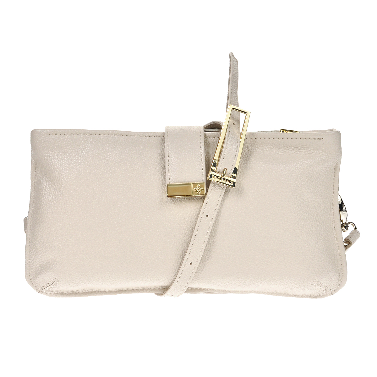 Сумка-клатч женская Dimanche Bowling Bag, цвет: бежевый. 435/38/R4106черные Сумка-клатч женская Dimanche Bowling Bag, цвет: бежевый. 435/38/R4106черныеСтильная женская сумка-клатч Dimanche Bowling Bag выполнена из натуральной высококачественной кожи, закрывается хлястиком на кнопке-магните. Сумка состоит из трех отделений: два из которых на застежках-молниях, и отделение без молнии. Внутри отделений на застежках-молниях - по одному дополнительному кармашку. Сумка оснащена удобным плечевым ремнем регулируемой длины. Сумка упакована в фирменный текстильный мешок.Женская сумка от Dimanche подчеркнет вашу яркую индивидуальность и сделает образ завершенным.