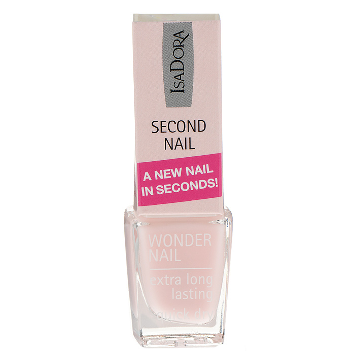 Isa Dora Средство для ногтей Wonder Nail - Second Nail, укрепляющее, тон №696 Pink, 6 мл22012 Isa Dora Средство для ногтей Wonder Nail - Second Nail, укрепляющее, тон №696 Pink, 6 мл22012Средство для ухода за ногтями Isa Dora Wonder Nail - Second Nail - революционный продукт, позволяющий тонким, слабым, ломким и слоящимся ногтям быть красивыми и возвращающий им природную силу, гладкость и упругость день за днем. Придает исключительный блеск. Покрытие формирует на поверхности ногтя прочный защитный слой - второй ноготь, который предохраняет ногти от внешних воздействий и мгновенно придает ногтевой пластине гладкость и прочность, позволяющие выполнить безупречный декоративный маникюр даже на очень ослабленных и слоящихся ногтях. Кисточка имеет особую форму, так как каждый ее волосок индивидуально подстрижен, что позволяет избежать полосок при нанесении лака.Способ применения: нанести на ногти 1-2 слоя средства. При необходимости после высыхания нанести декоративный лак для ногтей.Товар сертифицирован.