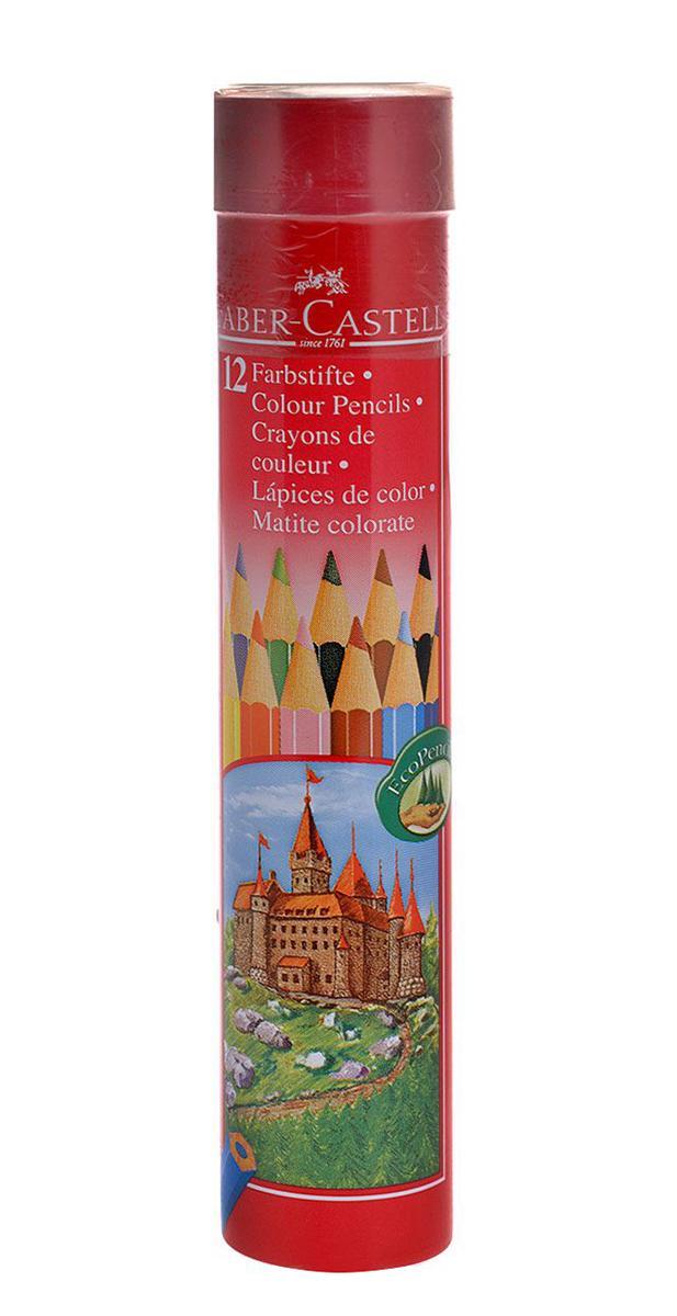 Цветные карандаши COLOUR PENCILS, набор цветов, в тубе, 12 шт.FS-00102 Цветные карандаши COLOUR PENCILS, набор цветов, в тубе, 12 шт.FS-00102Цветные карандаши Faber-Castell откроют юным художникам новые горизонты для творчества, а также помогут отлично развить мелкую моторику рук, цветовое восприятие, фантазию и воображение. Традиционный шестигранный корпус изготовлен из качественной мягкой древесины для хорошего затачивания. Карандаши покрыты лаком на водной основе для защиты окружающей среды. Специальная SV технология вклеивания грифеля предотвращает его поломку при падении на пол. Корпус карандашей окрашен под цвет грифеля. Комплект включает 12 карандашей ярких насыщенных цветов. Карандаши уже заточены, поэтому все, что нужно для рисования - это взять чистый лист бумаги, и можно начинать! Вид карандаша: цветной.Материал: дерево.