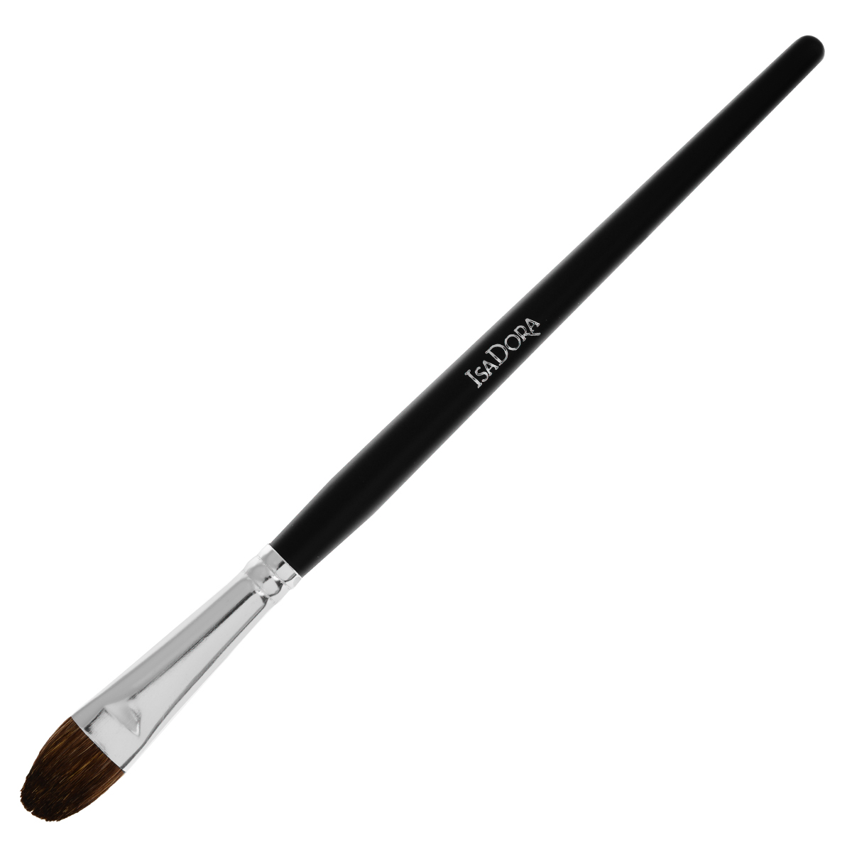 Isa Dora Кисть для теней Eye Shadow Brush Large, большая1301210 Isa Dora Кисть для теней Eye Shadow Brush Large, большая1301210Большая кисть для теней Isa Dora Eye Shadow Brush Large - незаменимый инструмент для создания идеального макияжа глаз. Кисть имеет оптимальный размер и форму для эффективной и равномерной растушевки теней, позволяет создать плавные переходы цвета. Кисть изготовлена из натурального волоса, стерилизована. Длинная профессиональная ручка выполнена из высококачественного пластика.Товар сертифицирован.