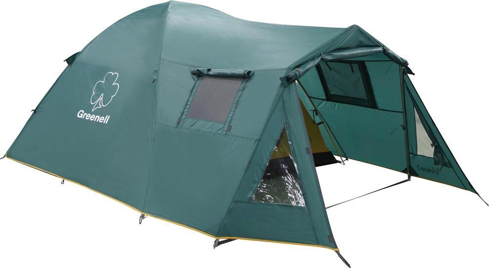 Палатка Greenell Veles 4 v.2GESS-131 Палатка Greenell Veles 4 v.2GESS-131Палатка Greenell Велес 4 v.2 имеет два входа. Два тамбура, один большого размера. Вентиляционные окна с сеткой и клапаном на молнии. Возможна установка без тента. Особенности конструкции:КарманыПрозрачные окнаПроклеенные швыПротивомоскитная сетка Характеристики: Вместимость: 4 человека. Размер палатки в разложенном виде (ДхШхВ): 400 см х 240 см х 160 см. Наружный тент: Poly Taffeta 190T PU 3000. Внутренняя палатка: Polyester 190T дышащий. Дно: Tarpauling. Каркас:дуги из фибергласса диаметром 9,5 мм. Вес:8340 г. Размер в сложенном виде: 68 см х 23 см х 23 см. Изготовитель:Китай. Артикул: 25503-303-00.