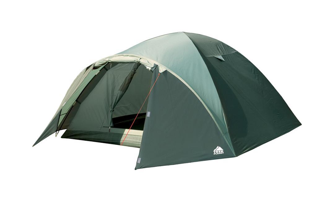 Палатка четырехместная TREK PLANET Arisona 4, цвет: оливковый67742 Палатка четырехместная TREK PLANET Arisona 4, цвет: оливковый67742Четырехместная палатка куполообразной формы TREK PLANET Arisona 4, цвет: оливковый с хорошей вентиляцией и вместительным тамбуром, подходит для длительного путешествия.Особенности модели:Простая и быстрая установка.Тент палатки из полиэстера, с пропиткой PU водостойкостью 3000 мм, надежно защищает от дождя, все швы проклеены.Дно палатки из прочного полиэстера Oxford водостойкостью 6000 мм.Каркас из жестких, прочных и легких композитных дуг (Durapol).Внутренняя палатка из дышащего полиэстера, обеспечивает вентиляцию помещения и позволяет конденсату испаряться, не проникая внутрь палатки.Вентиляционное окно.Удобная D-образная дверь с москитной сеткой в полный размер двери на входе во внутреннюю палатку.Внутренние карманы для мелочей.Возможность подвески фонаря в палатке.Для удобства транспортировки и хранения предусмотрен чехол с двумя ручками, закрывающийся на застежку-молнию.Размер: 240 х (210 + 100) х 130 см.Размер внутренней палатки: 240 х 210 х 130 см.Размер палатки (в собранном виде): 17,5 х 62 см.
