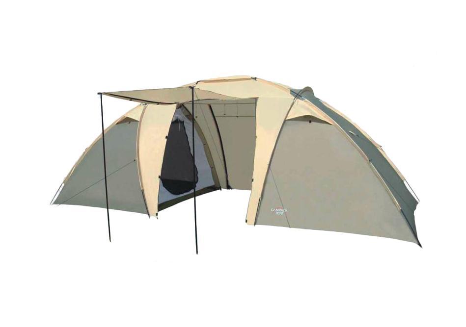 Палатка Campack Tent Travel Voyager 61301210 Палатка Campack Tent Travel Voyager 61301210Travel Voyager 4 (6) КЕМПИНГОВАЯ СЕРИЯ: VOYAGER Классическая двухкомнатная кемпинговая палатка для несложных походов и семейного отдыха на природе. Конструкция позволяет использовать ее как в лесной зоне, так и в степной равнинной местности. Палатка оснащена дополнительными вентиляционными окнами, москитной сеткой на центральном входе в тамбур. Модель Travel Voyager имеет два раздельных входа. Полог основного входа имеет дополнительные стойки и может использоваться в качестве навеса. Ткань тента: 190T P. Taffeta PU 3000MM Ткань палатки: 170T P. Taffeta Ткань дна: Tarpauling • Высокопрочное дно изготовлено из армированного полиэтилена, не пропускает влагу и устойчиво к истиранию. High Quality каркас изготовлен из фибергласса и обеспечивает надежность и устойчивость. • Внутри палатки имеется подвеска для фонаря и карманы для хранения мелочей. • Проклеенные швы гарантируют герметичность и надежность в любой ситуации. Модель Артикул Вес O дуг каркаса Travel Voyager 4 0037632 10,1 кг FRP 9.5 мм STEEL 16 мм Travel Voyager 6 0037633 11,3 кг FRP 11 мм STEEL 16 мм цвет: серо-коричневая, состав: 100% полиэстер , упаковка: Целофановый пакет, сезон: весна\лето\осень
