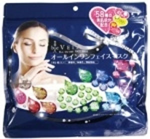 Alovivi Маска для лица BeVeil, комплексная, универсальная, 45 штFS-00897 Alovivi Маска для лица BeVeil, комплексная, универсальная, 45 штFS-00897Японская маска для комплексного ухода за лицом имеет уникальный состав из 58 «ингредиентов красоты». С возрастом способность кожи удерживать влагу снижается, что постепенно ведет к появлению признаков старения: снижению упругости кожи, ее вялости, нарушению текстуры. Вернуть коже молодость поможет новое косметическое средство с высоким содержанием самых известных «ингредиентов красоты».Ухаживать за кожей стало легко. Комплексная маска-уход вместо трех косметических средств: увлажняющий лосьон, молочко и эссенцию. После умывания нанесите маску - уход за лицом закончен. Выгодно также с точки зрения стоимости косметических процедур. Товар сертифицирован.